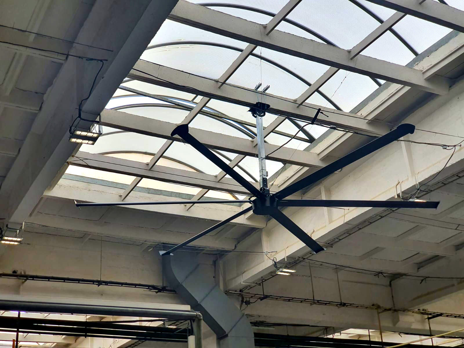 HVLS destratifikátor